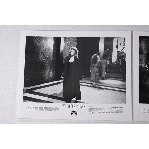 1992 Whispers in the Dark Movie press kit + 6 photos + production information - Picture 5 of 10